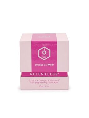 RELENTLESS Caviar + Omega 3 Vitamin C Skin Brightening Moisturizer